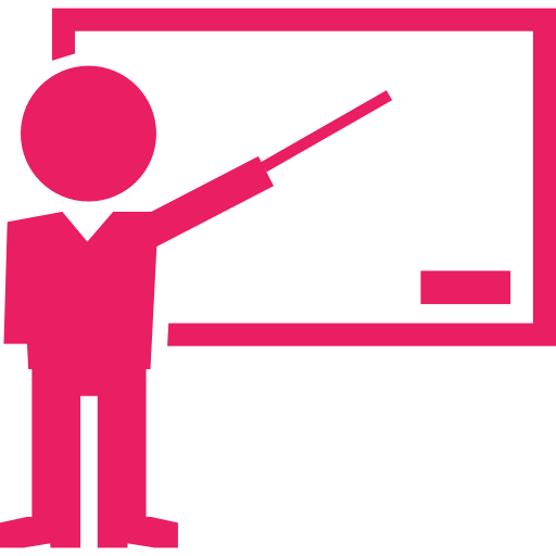 teacher pointing blackboard 1